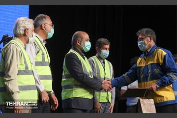 مراسم تجلیل از کارگران نمونه شهرداری تهران 28
