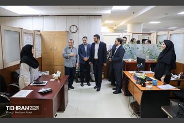 بازدید مدیرکل حوزه شهردار تهران از مرکز مطالعات و برنامه‌ریزی شهرداری تهران 8