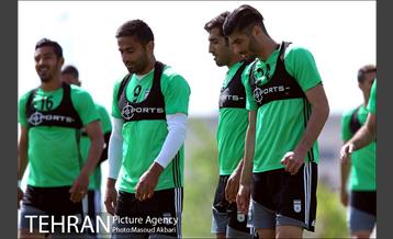 تمرین تیم ملی فوتبال 12