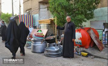 جمع آوری موکب های مردمی در شهر کربلا 6