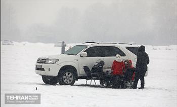 بارش برف در تهران 14