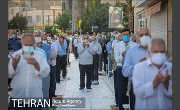 اقامه نماز عید سعید فطر در مسجد بقیه الله اعظم - محله چهاردیواری 6