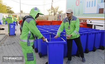 خدمات نیروهای پاکبان شهر تهران در اربعین حسینی 44