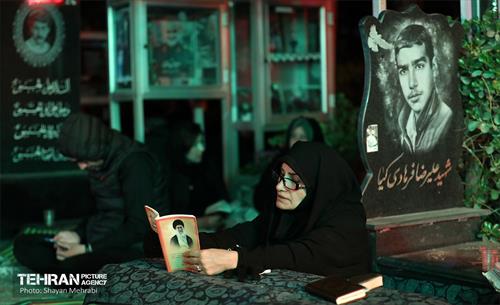 احیای شب بیست‌ویکم ماه رمضان در بهشت زهرا(س) 35