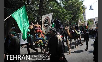 حرکت نمادین کاروان اُسرای کربلا در ده ونک 25