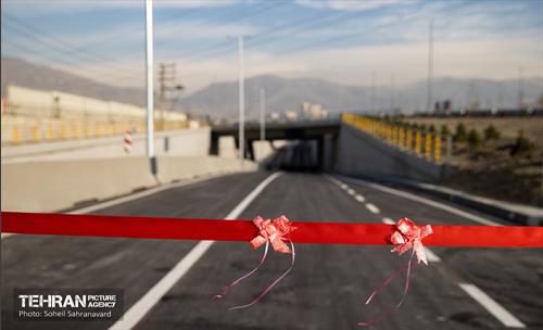 آیین بهره‌برداری از زیرگذر کوهک 25