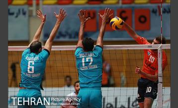 دیدار سایپا تهران و صالحین ورامین در لیگ برتر والیبال 17
