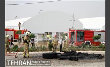 مانور مدیریت بحران نمایشگاه کتاب‎ 8