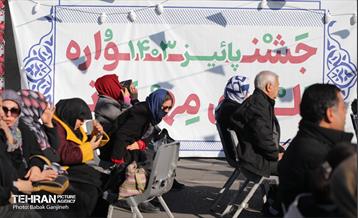 آیین یلدای مهربانی و کاشت نهال در بوستان سرخه حصار 13