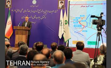 آغاز عملیات جمع آوری آبهای سطحی و کنترل سیلاب شمال و غرب شهر تهران 2 12