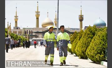 خدمات شهرداری تهران به مناسبت رحلت امام خمینی در مرقد امام خمینی (ره) 20