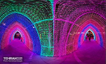 تهران غرق در نور 2
