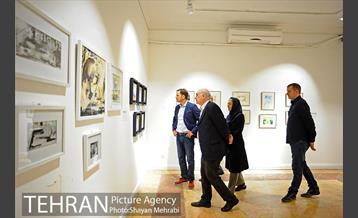 بازدید شهردار بلگراد از خانه هنرمندان 4