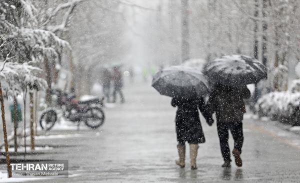 بارش برف در تهران 41