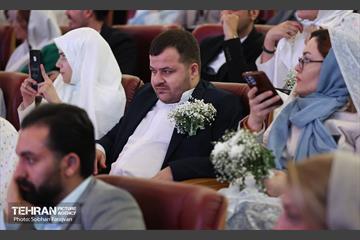 جشن ازدواج ۱۱۰ زوج دارای معلولیت 56