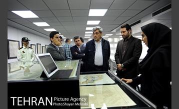 بازدید شهردار تهران از موزه نقشه تهران 9