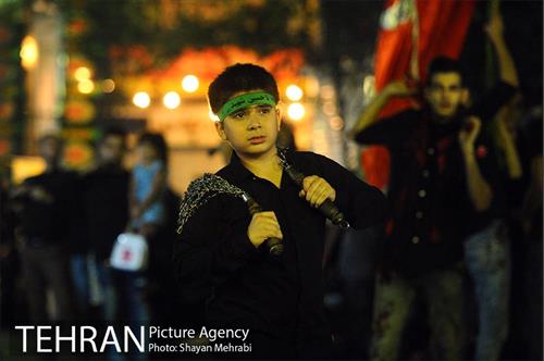 مراسم عزاداری حسینی در خیابان رودکی 27