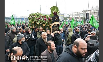 تجمع عزاداران فاطمی در میدان هفت تیر 22