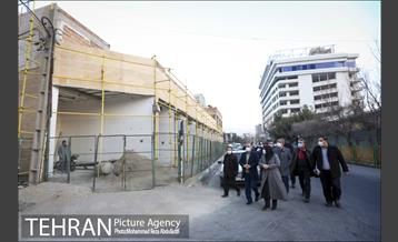 بازدید مصطفی سلیمی از پروژه های منطقه هشت 2