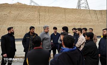 بازدید دانشجویان از پروژه خرازی و تقاطع آبشناسان-جنت آباد  39