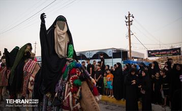 کاروان نمادین اسرای کربلا در مسیر طویریج  27