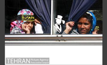 تشییع سه شهید گمنام در میدان فاطمی 9