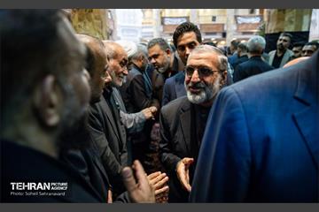 مراسم ختم مادر شهیدان مظفر
