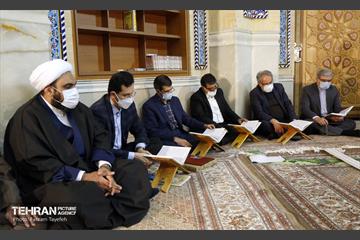 محفل قرآنی یادواره شهدای منطقه ۵