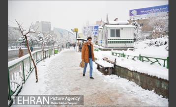 بارش برف زمستانی در تهران-2 26