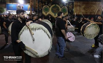 عزاداری شب تاسوعای حسینی در میدان منیریه 16