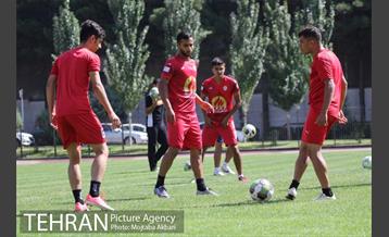 تمرین تیم فوتبال نفت تهران 9