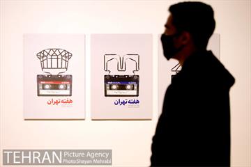 بازدید احمد مسجد جامعی از نمایشگاه تهران از منظر هنرمندان 13