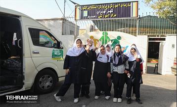 به وقت خدمت؛ سرویس رایگان مدرسه دانش‌آموزان با نیازهای ویژه 1