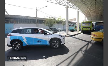 آغاز به کار تاکسی‌های برقی شاسی بلند در تهران 6