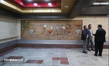 افتتاح ایستگاه متروی آیت‌الله کاشانی 13