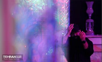 احیای شب بیست‌ویکم ماه رمضان امامزاده پنج تن لویزان 15