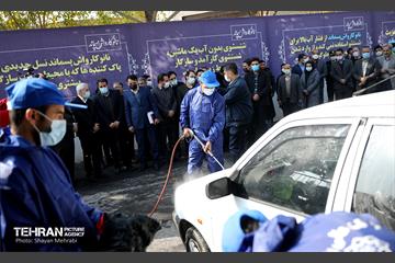 افتتاح دو پروژه خدمات شهری منطقه 19 شهرداری تهران 7