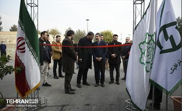 آئین بهره برداری از پروژه مسقف سازی پایانه ایرانخودرو 2