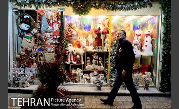 بازار کریسمس در خیابان میرزای شیرازی 7