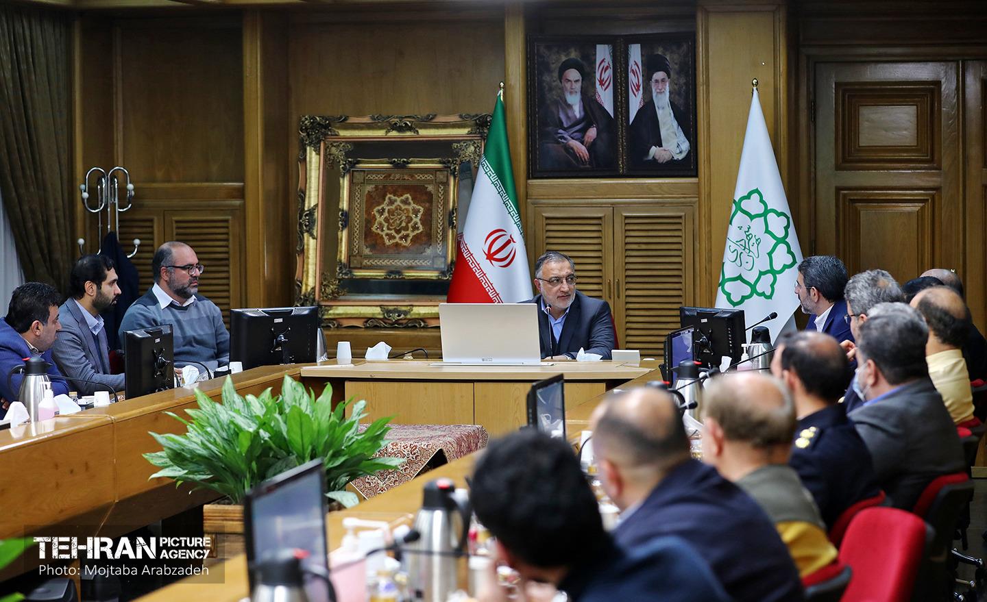 جلسه شورای حمل و نقل و ترافیک شهر تهران 15