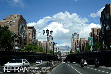 ابرهای کومه‌ای بر فراز تهران 4