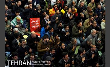 تشییع شهدای آتش نشان در شبستان مصلی-2 21