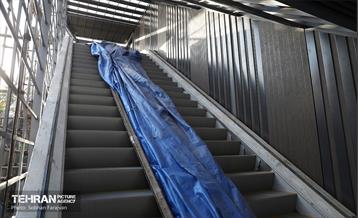 بازدید مدیرکل حوزه شهردار تهران از پروژه پل‌های مکانیزه عابرپیاده 15