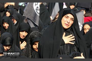 عزاداری شهادت حضرت فاطمه(س) در منطقه 8 21