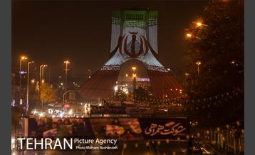 اجرای  نورپردازی سه بعدی ( ویدئو مپینگ ) به مناسبت اولین سالگرد شهادت سردار حاج قاسم سلیمانی و شهدای جبهه مقاومت 14