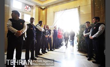 چهلمین روز شهادت شهدای آتش نشان با حضور شهردار تهران 10