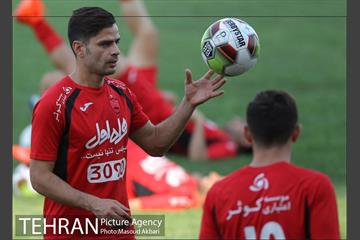 تمرین تیم فوتبال پرسپولیس 12