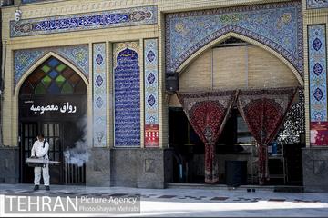عملیات ضدعفونی امامزاده صالح(ع) 30