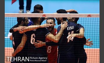 لیگ جهانی والیبال ایران و فرانسه 14