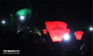 احیای شب‌ بیست‌ویکم ماه رمضان در مقبره الشهدای گمنام ندسا 59